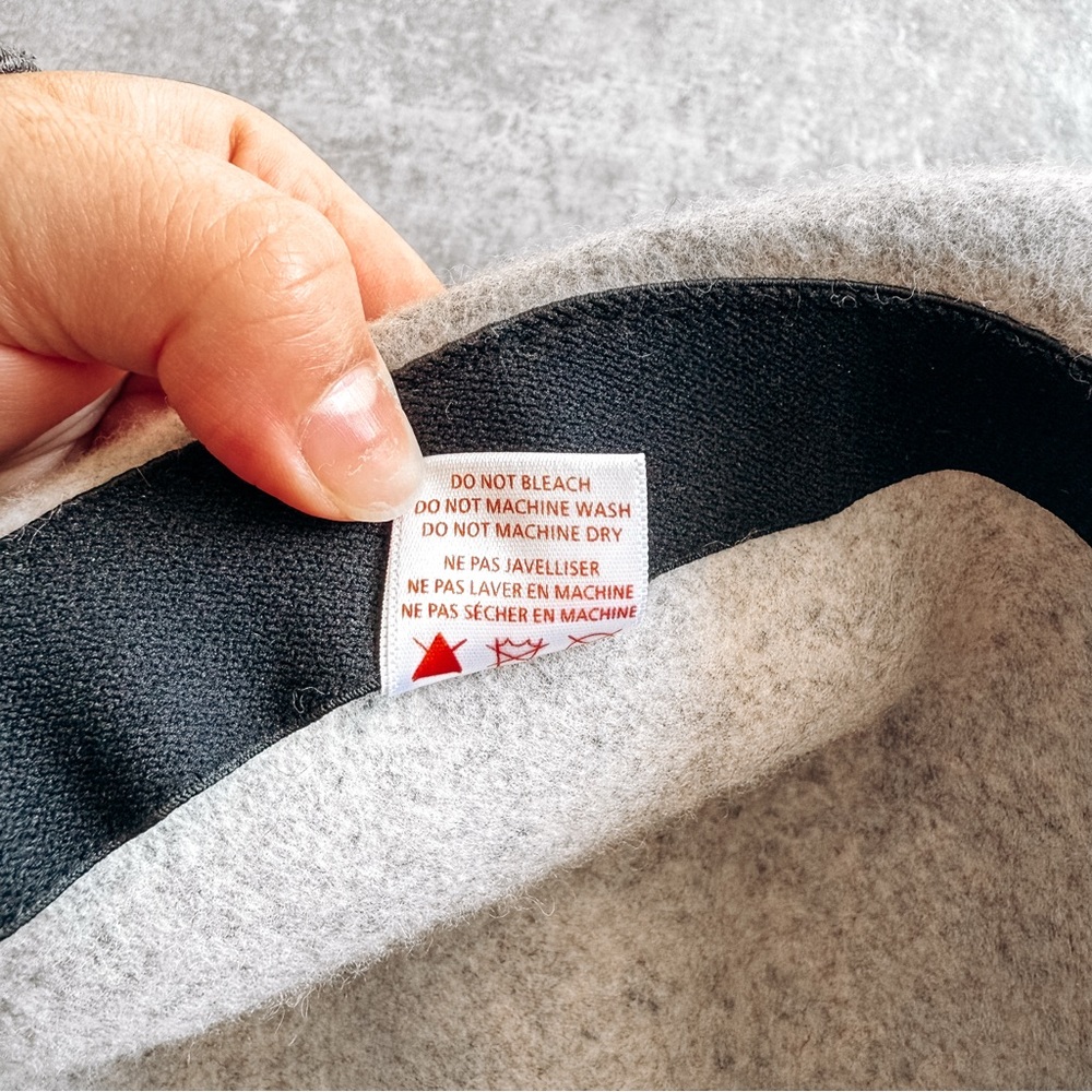 Pistil Wool Grey Wide Brim Fedora Hat - Picture 5 of 5